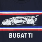 توب بأكمام طويلة بالشعار باللون الكحلي للأولاد, 1, hi-res