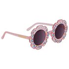 Girls Pink Logo Sunglasses, 1, hi-res