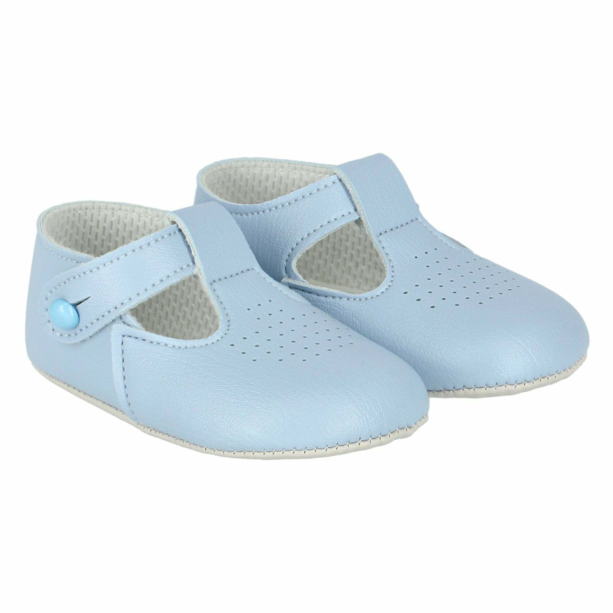 Baby boy top blue pram shoes