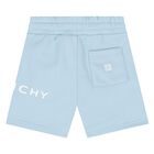 Younger Boys Blue Logo Shorts, 2, hi-res