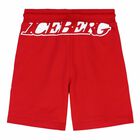 Boys Red Jersey Shorts, 1, hi-res