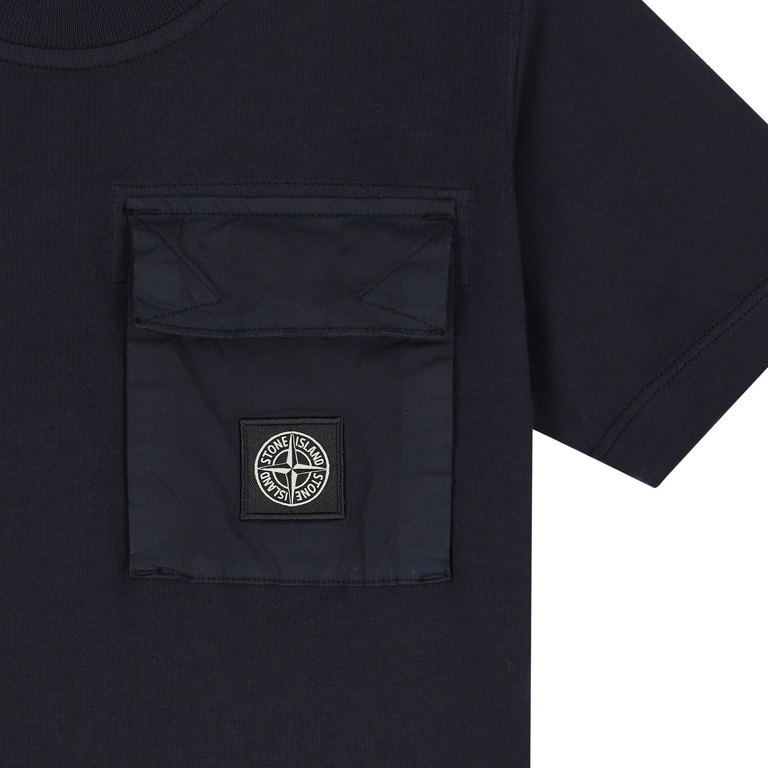 Boys Navy Blue Logo T-Shirt, 2, hi-res image number null