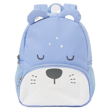 Younger Boys Blue Dog Backpack ( 26cm )