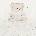 Baby Girls White Teddy Bear Bodysuit Dress Set, 1, hi-res