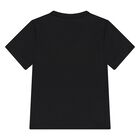 Younger Black Jordan Logo Shorts Set, 1, hi-res