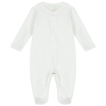 White Angel Wings Babygrow