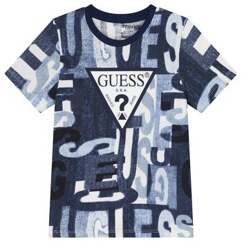 Boys Blue Logo T-Shirt
