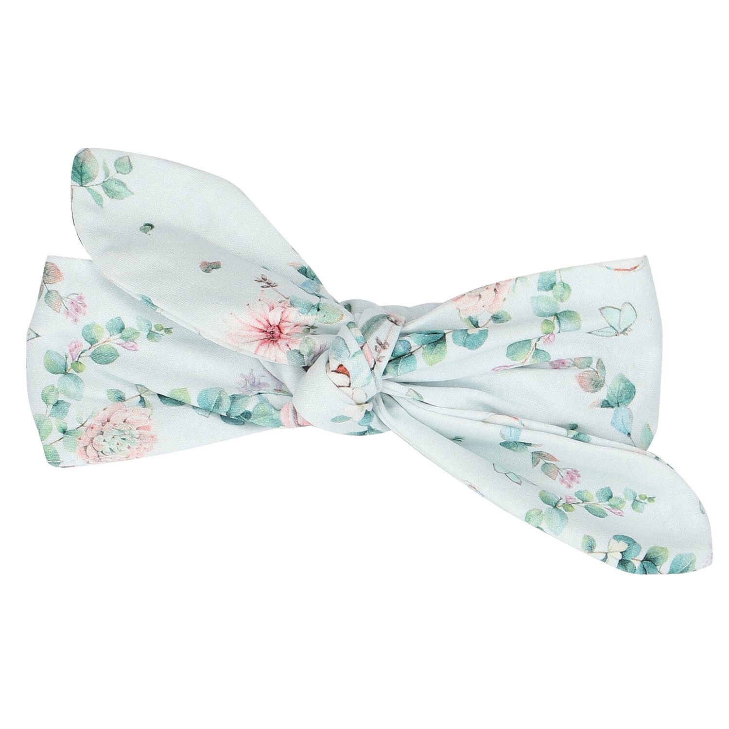 Baby Girls Mint Floral Headband, 1, hi-res image number null