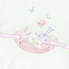 Baby Girls White Romper, 1, hi-res