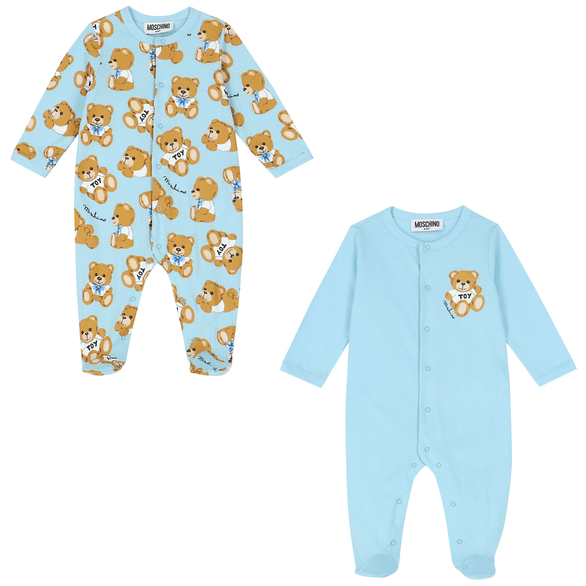 Moschino baby shop grow blue