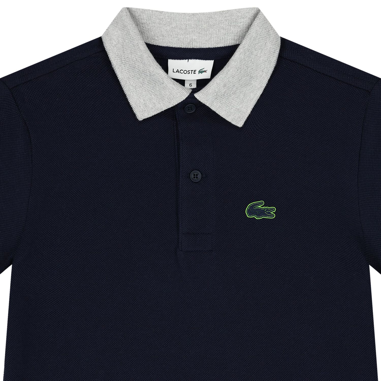 Boys Navy Blue Logo Polo Shirt, 1, hi-res