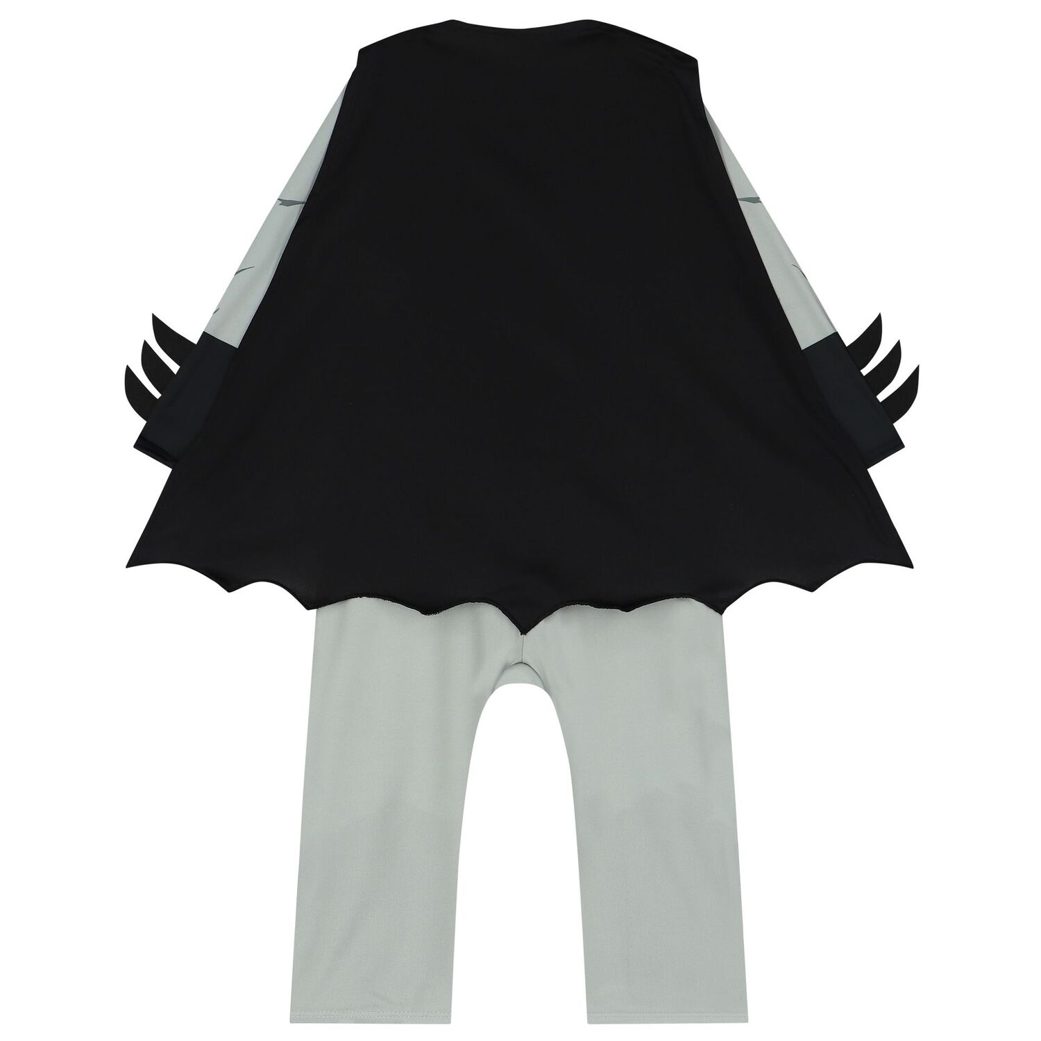 Younger Boys Black & Grey Batman Costume, 1, hi-res image number null