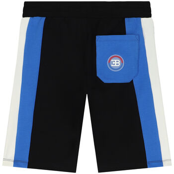 Boys Black Logo Shorts