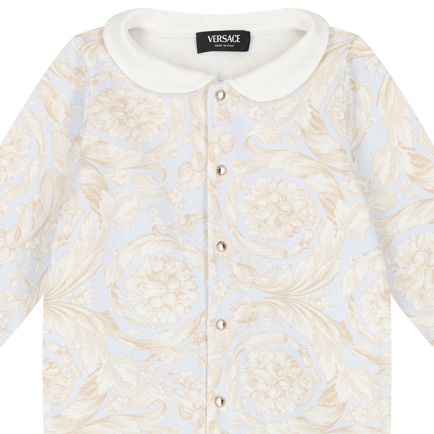 Baby Boys Blue Barocco Babygrow Gift Set, 2, hi-res image number null