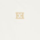 Girls Ivory Logo Long Sleeve Top, 1, hi-res