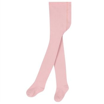 Baby Girls Pink Knitted Tights
