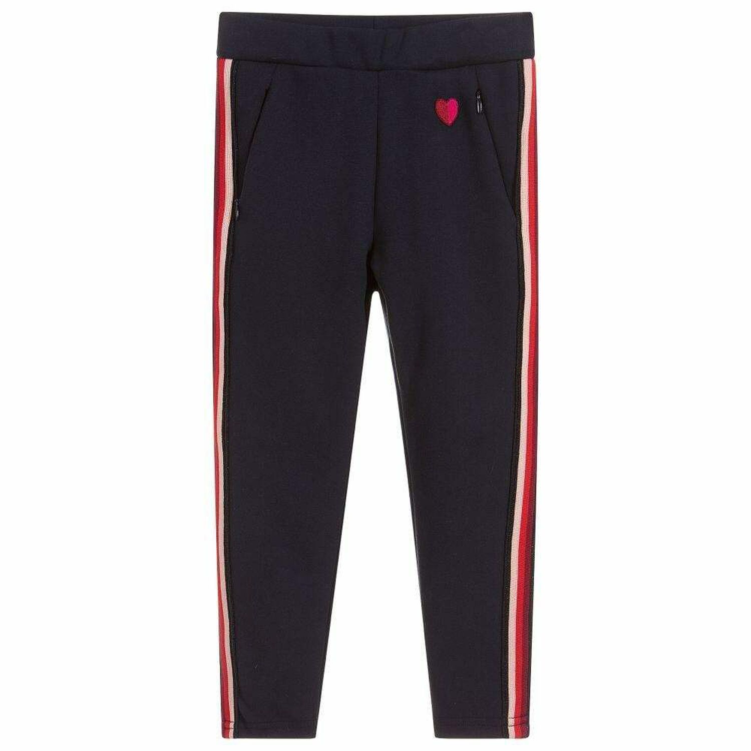 Girls Navy Leggings, 1, hi-res image number null