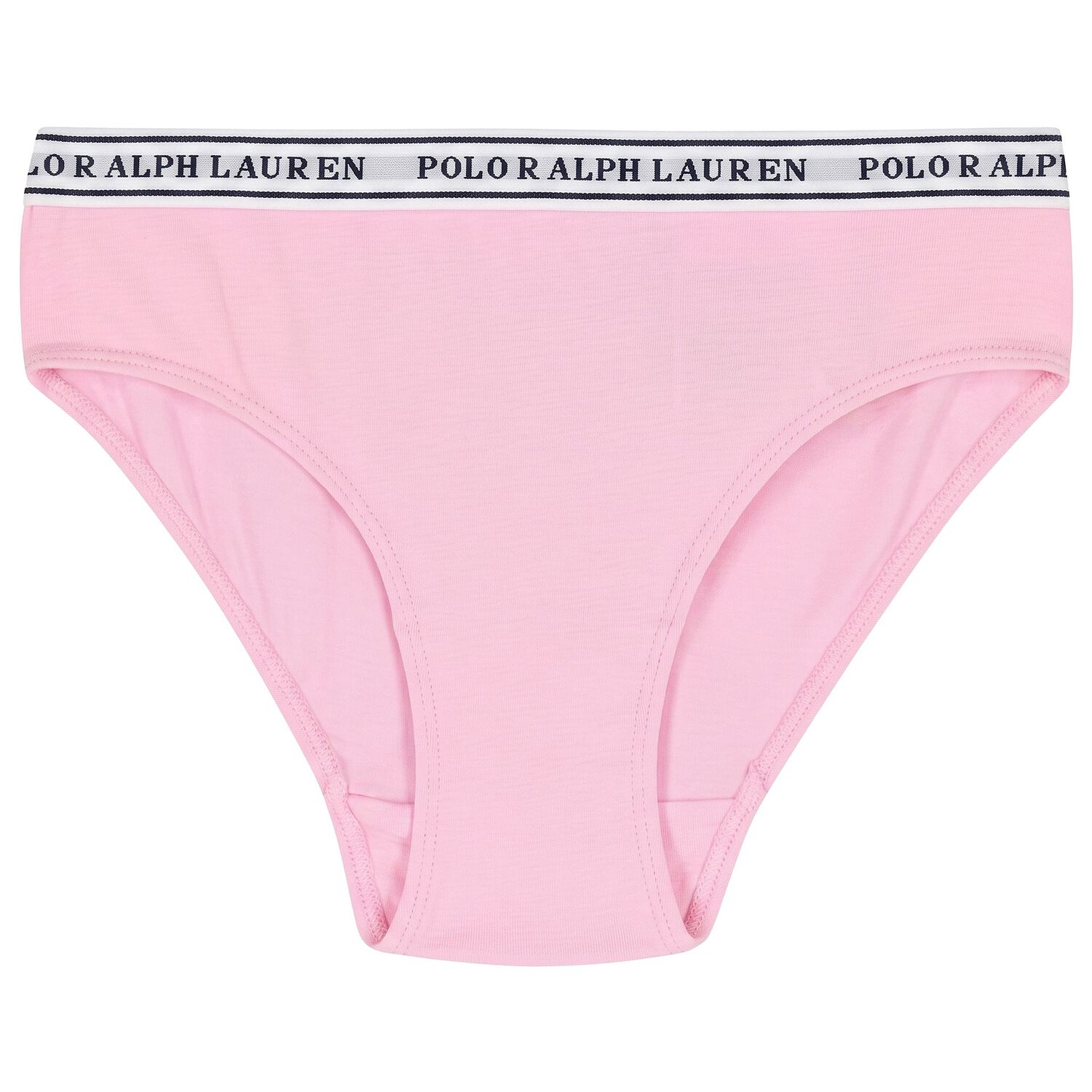 Girls White & Pink Bikini Brief ( 5-Pack ), 1, hi-res