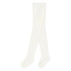Younger Girls Ivory Tights, 2, hi-res