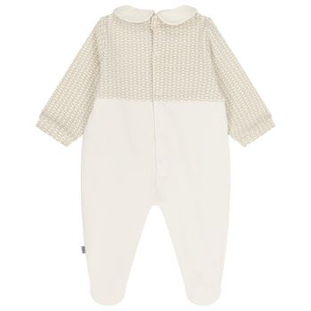 Ivory Logo Babygrow