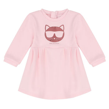 Younger Girls Pink Choupette Dress