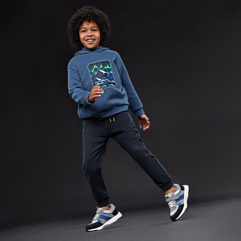 Boys Blue Mountain Tracksuit