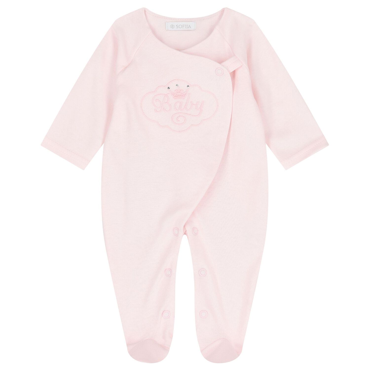 Baby Girls Pink Babygrow Gift Set, 2, hi-res image number null