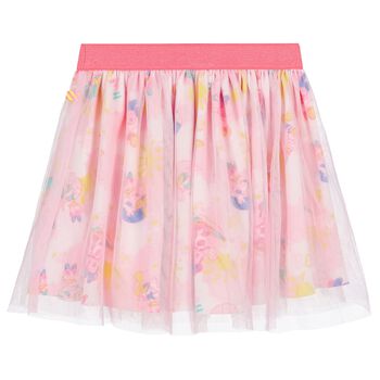 Girls Pink Disney Skirt