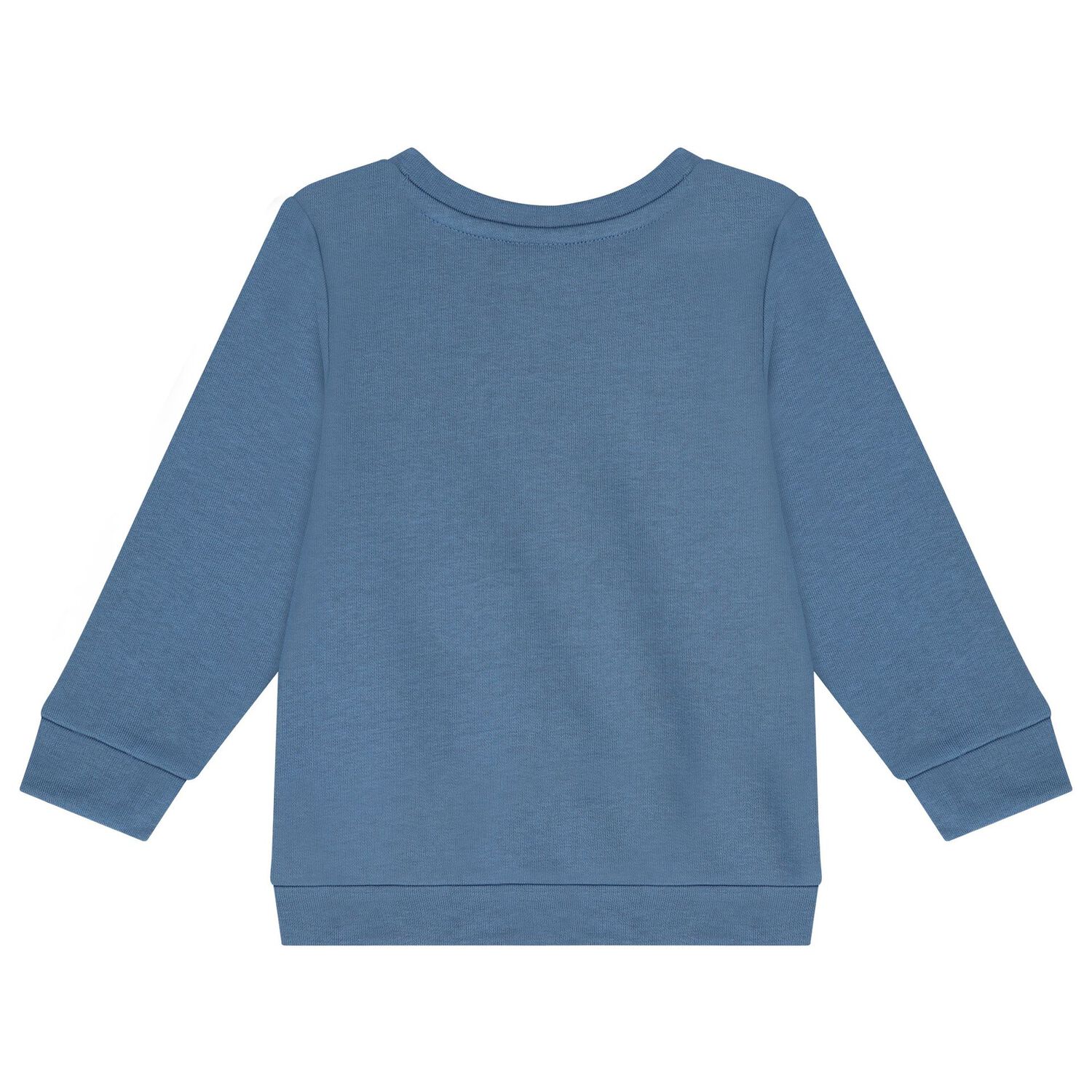 بدلة رياضية أولاد بالشعار باللون الأزرق , 1, hi-res