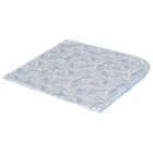 Baby Boys White & Blue Africa Blanket, 1, hi-res