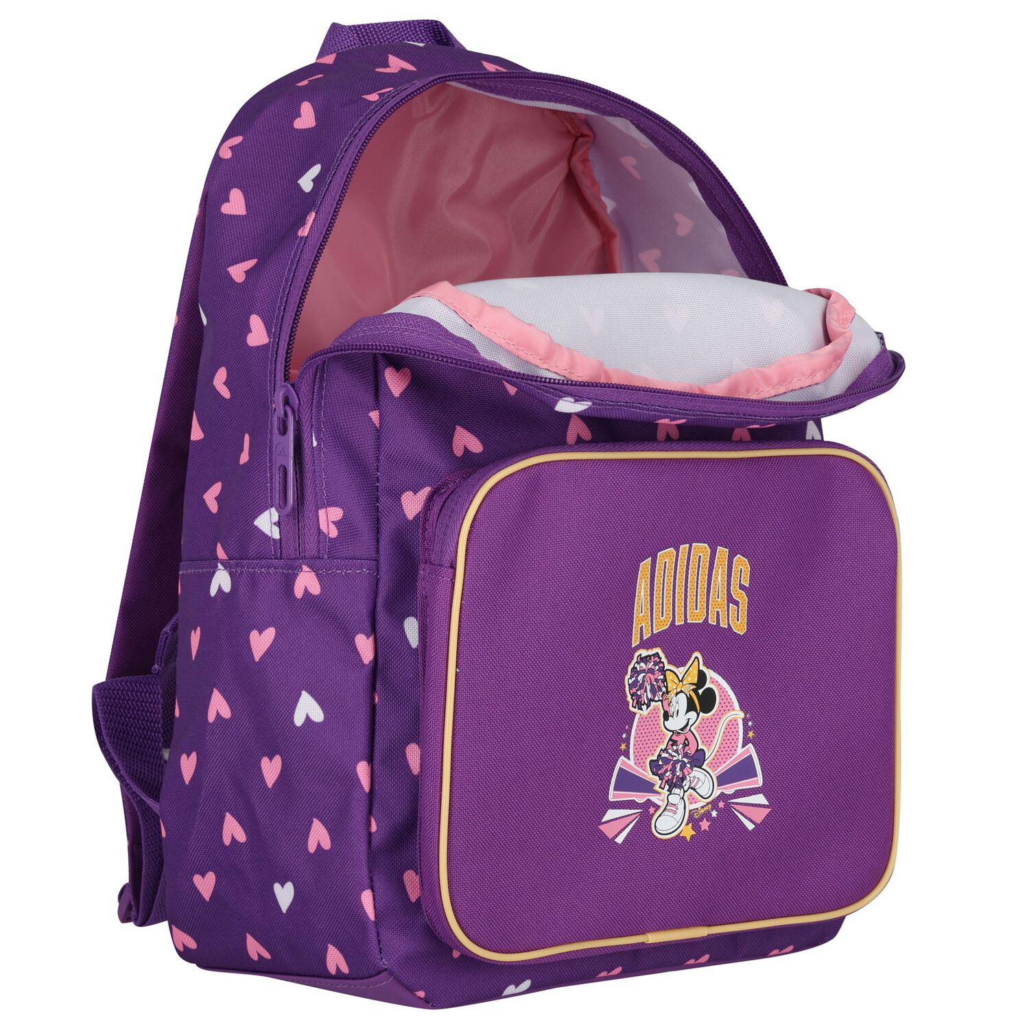 Girls Purple Disney Logo Backpack, 1, hi-res