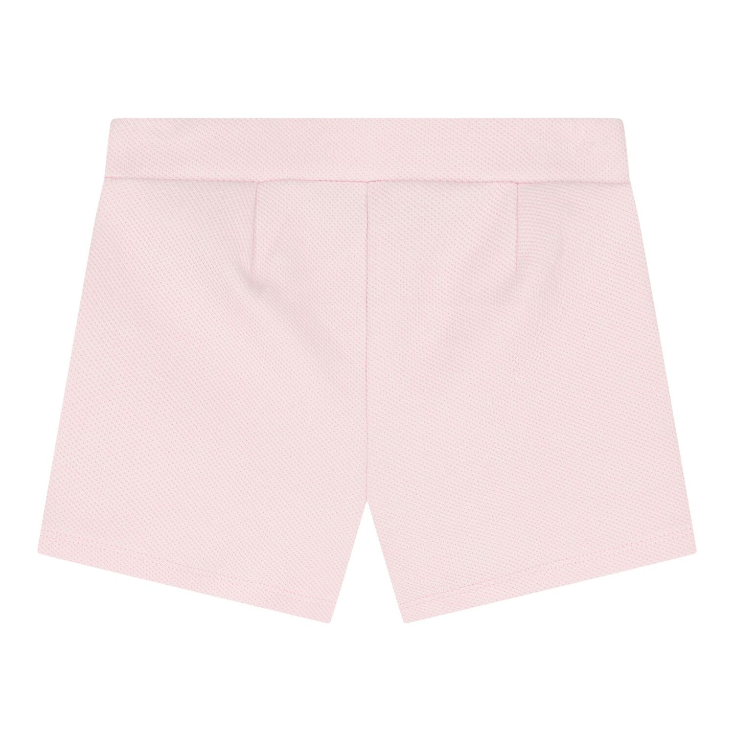 Girls White & Pink Choupette Logo Shorts Set, 1, hi-res image number null
