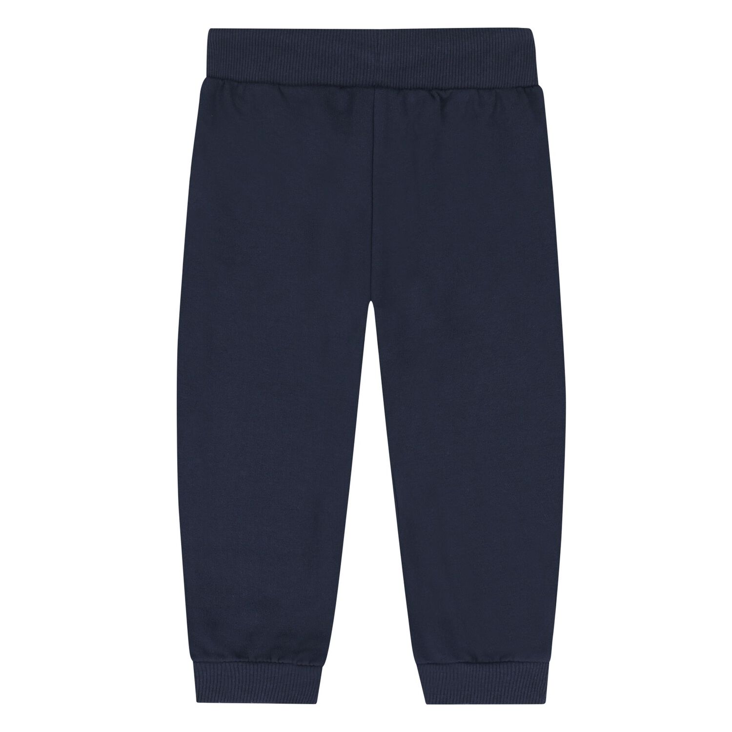 Younger Boys Blue, Beige & Navy Blue Fox Tracksuit Set, 1, hi-res
