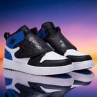 Blue, Black & White Sky Jordan 1 Trainers, 5, hi-res