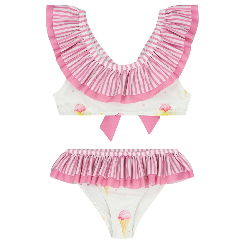 Meia Pata Girls Ice Cream Beach Poncho SS25 main image 0