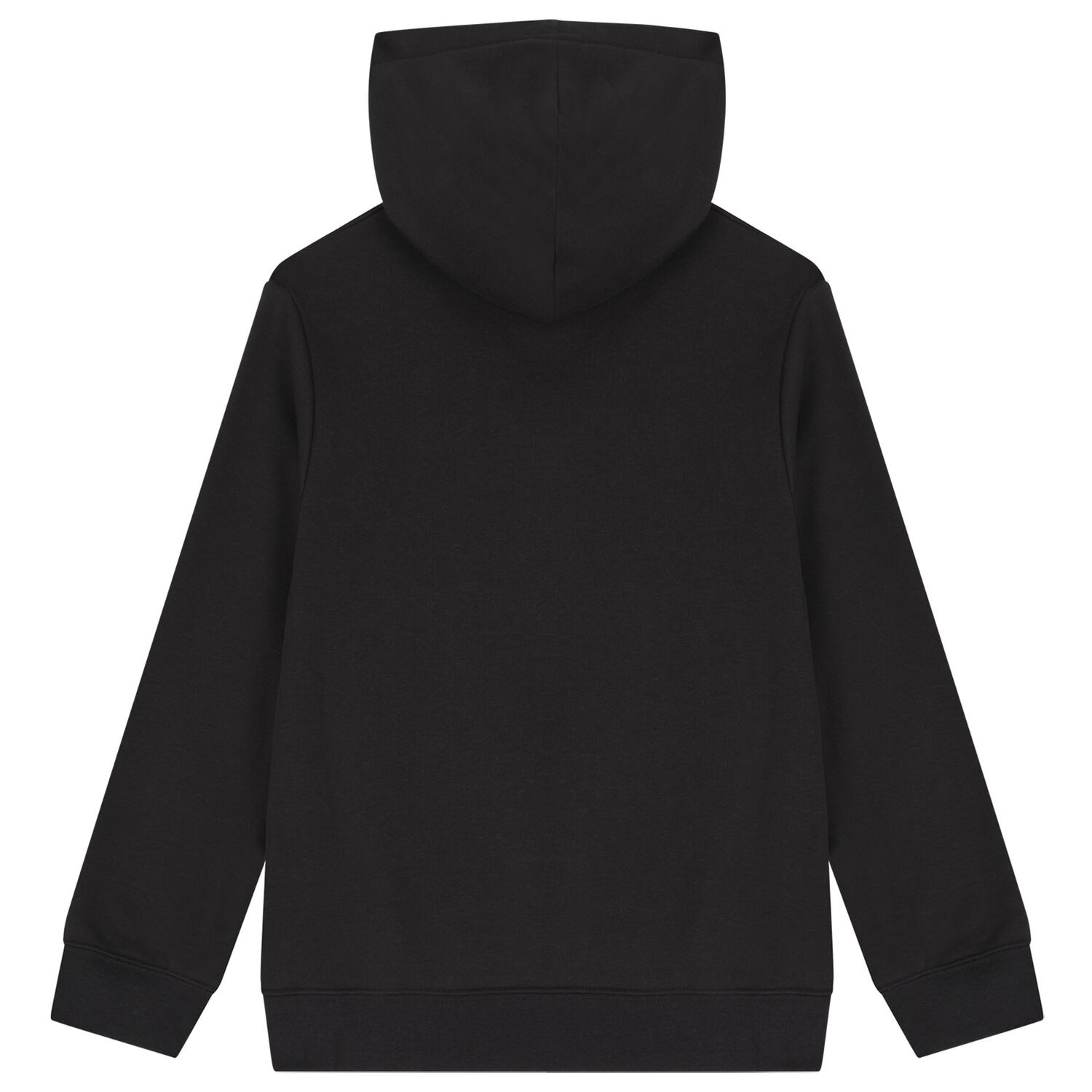 Boys Black & White Logo Hooded Top, 1, hi-res