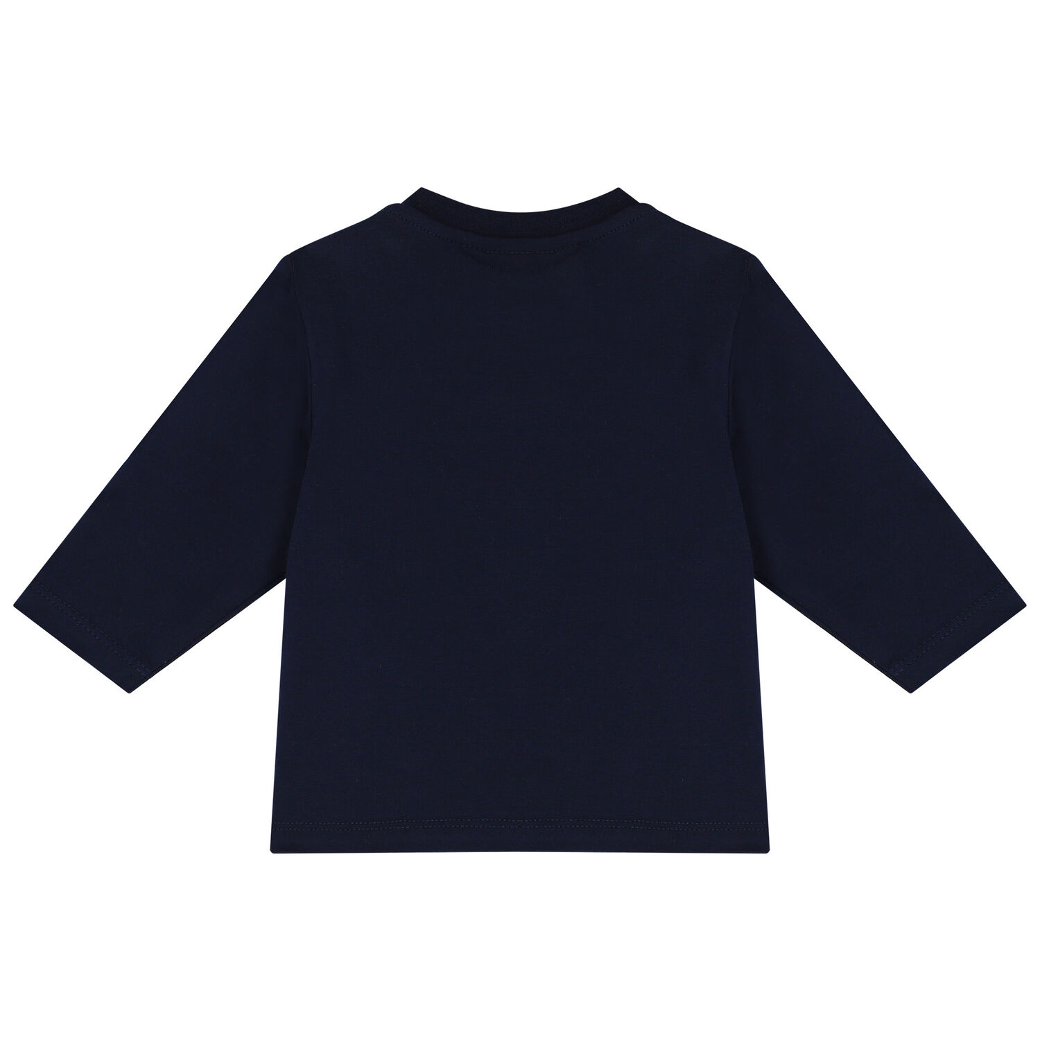 Baby Boys Navy Blue Logo Trousers Set, 1, hi-res