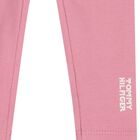 Baby Girls Pink Logo Leggings, 1, hi-res