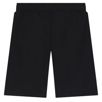 Boys Black Logo Shorts