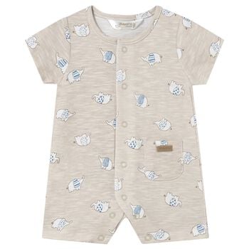 رومبير أطفال بيج اللون بنقشة فيل