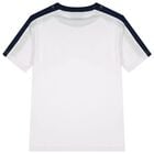 Boys White Jordan T-Shirt, 1, hi-res