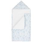 Baby Boys White & Blue Toile Nest, 2, hi-res