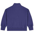 Girls Purple Logo Sweatshirt, 1, hi-res