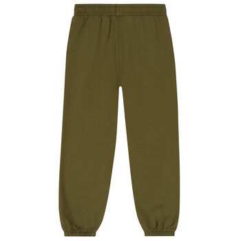 Green Teddy Bear Logo Joggers