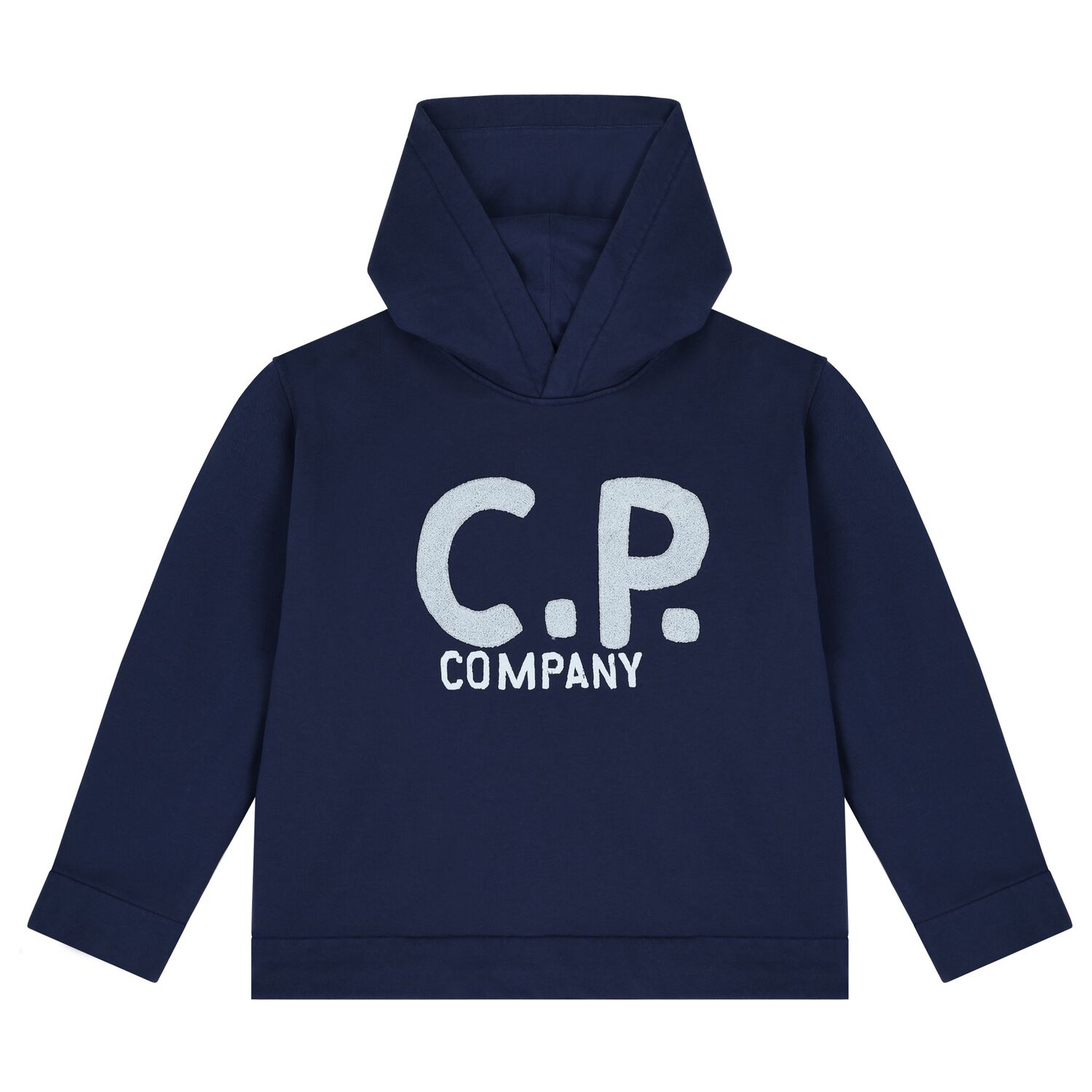 Boys Blue Logo Hooded Top, 1, hi-res image number null