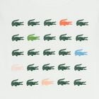 Boys White Logo T-Shirt, 1, hi-res