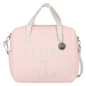 Pink Logo Baby Changing Bag