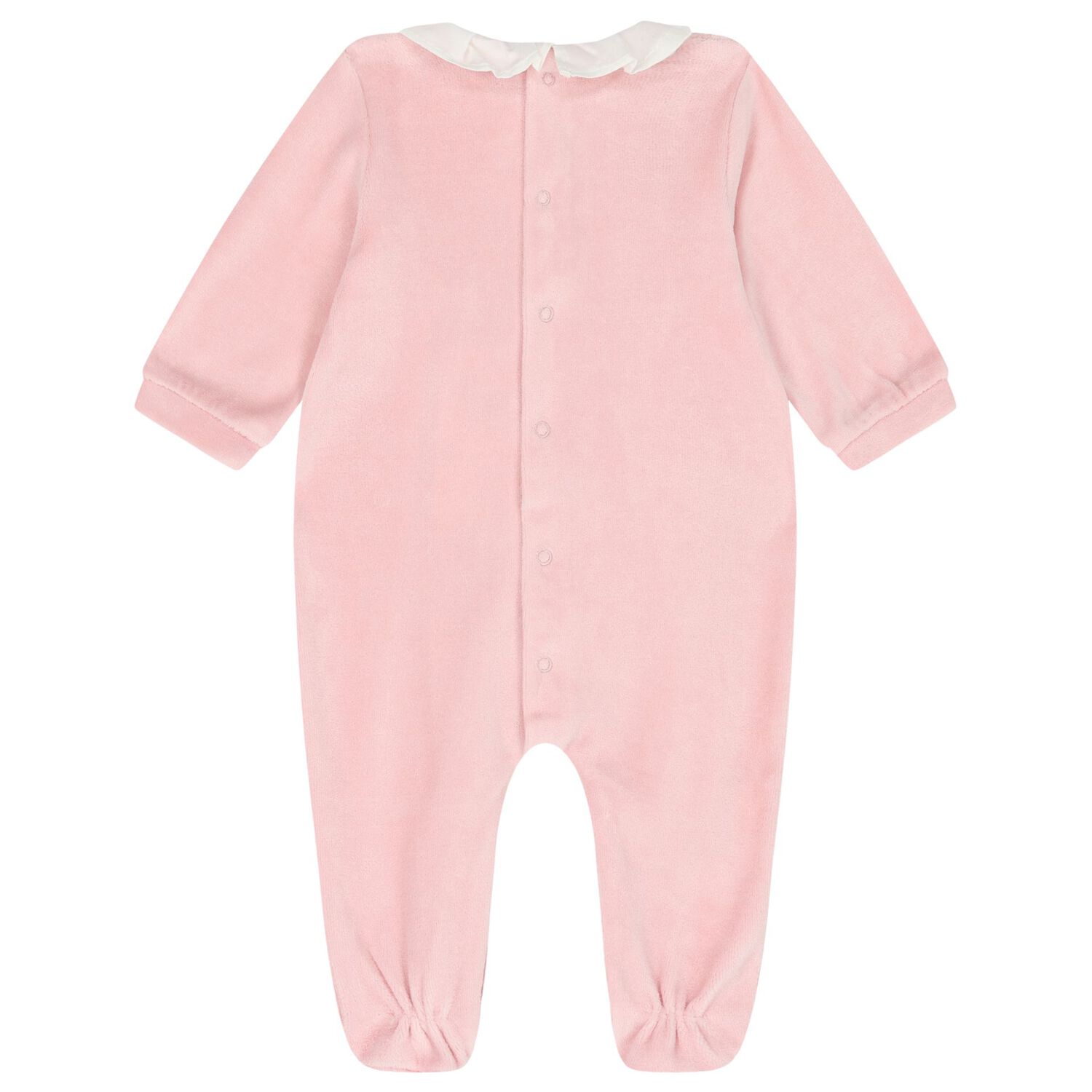 Baby Girls Pink Logo Babygrow, 2, hi-res image number null