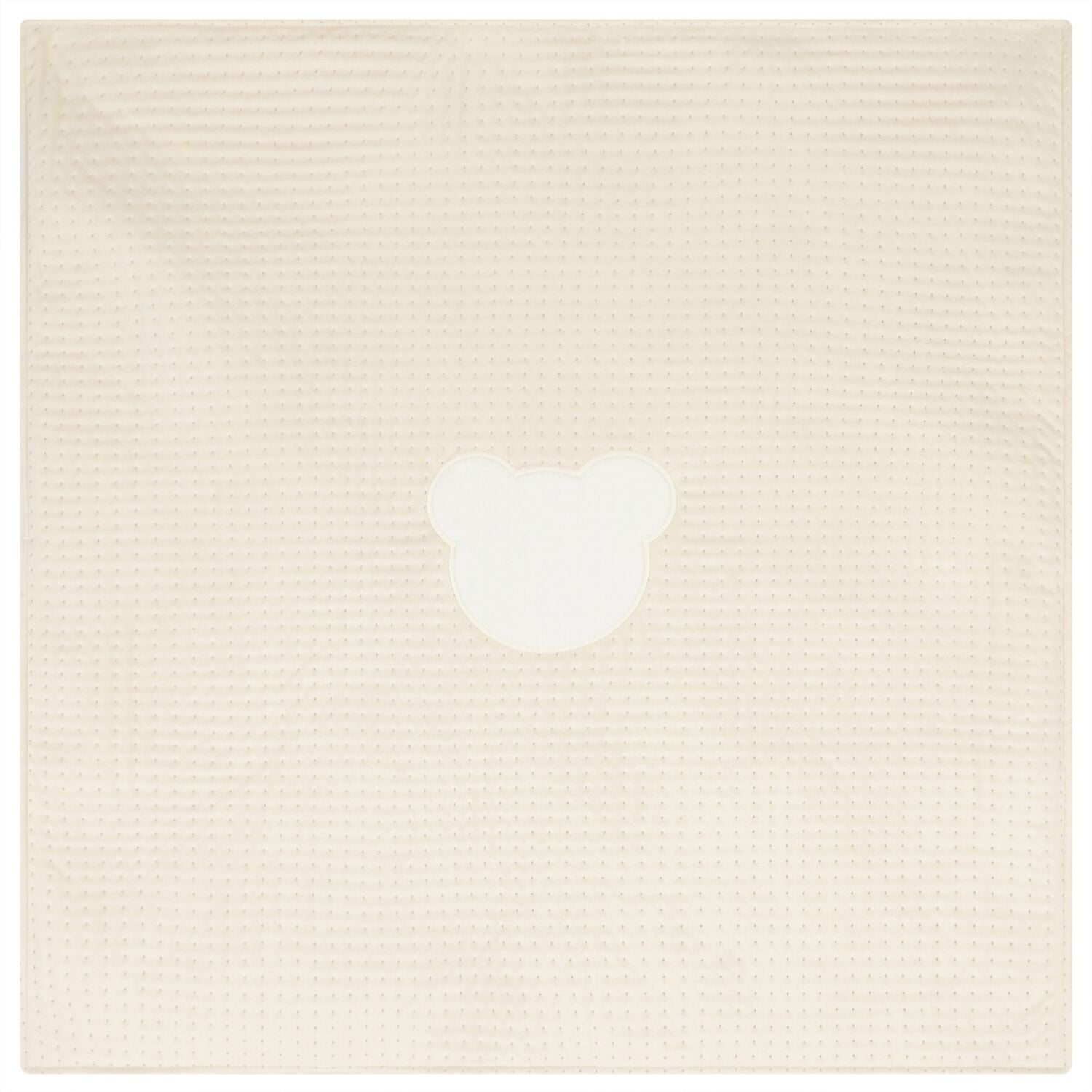 Beige Teddy Bear Baby Blanket, 1, hi-res