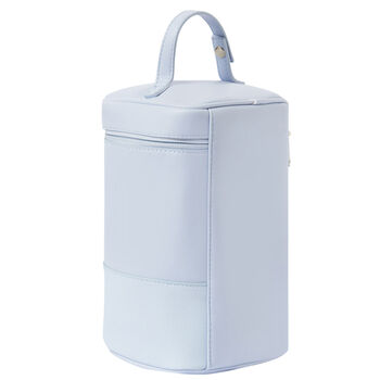 Blue Insulated Bottle Bag